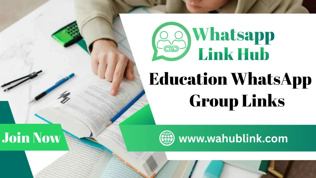 Education WhatsApp Group Links
