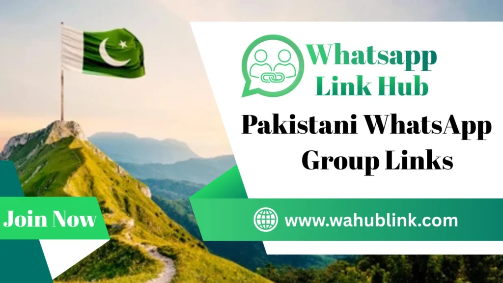 Pakistani WhatsApp Group Links