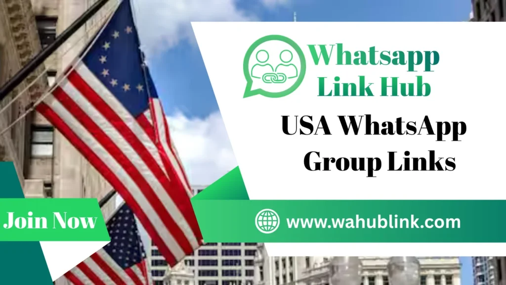 USA WhatsApp Group Links