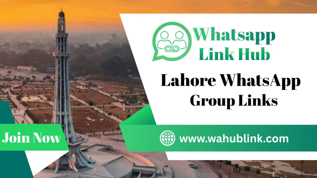 Lahore WhatsApp Group Links