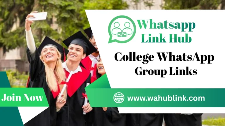 College WhatsApp Group Links