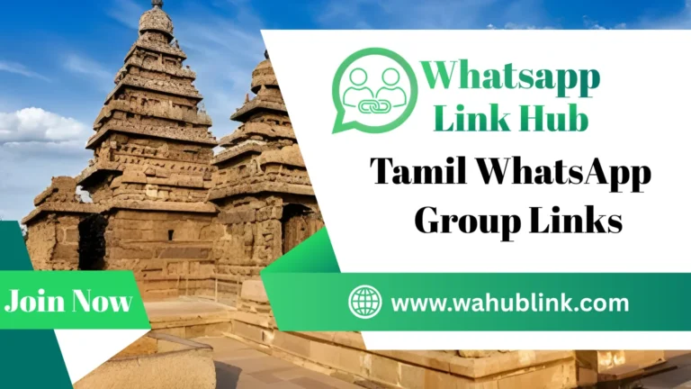 Tamil WhatsApp Group Links